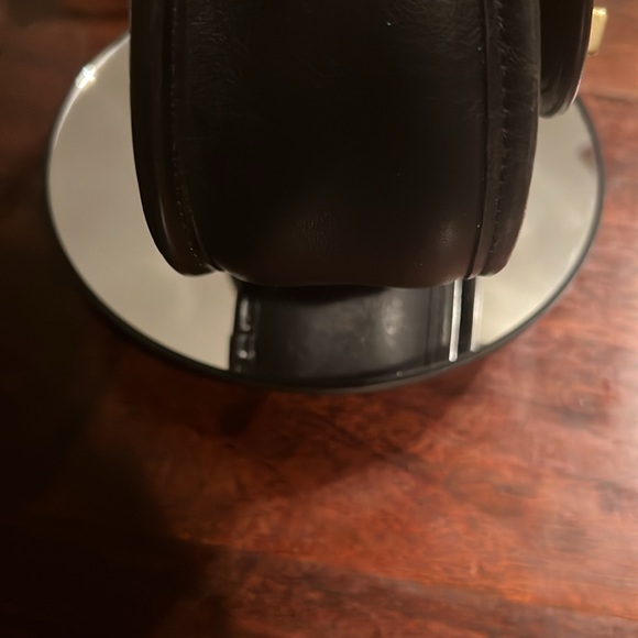 COACH Vintage Leather Crossbody Bag Black - Picture 6 of 14